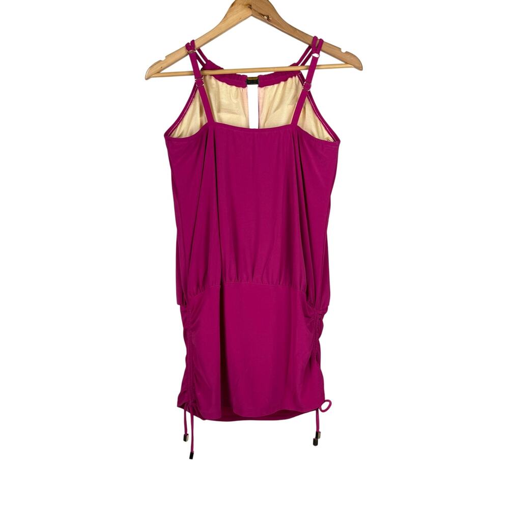 Magicsuit NWT Susan One Piece Ruby Red Pink Size 14 Underwire Bra Full Coverage - Picture 4 of 13